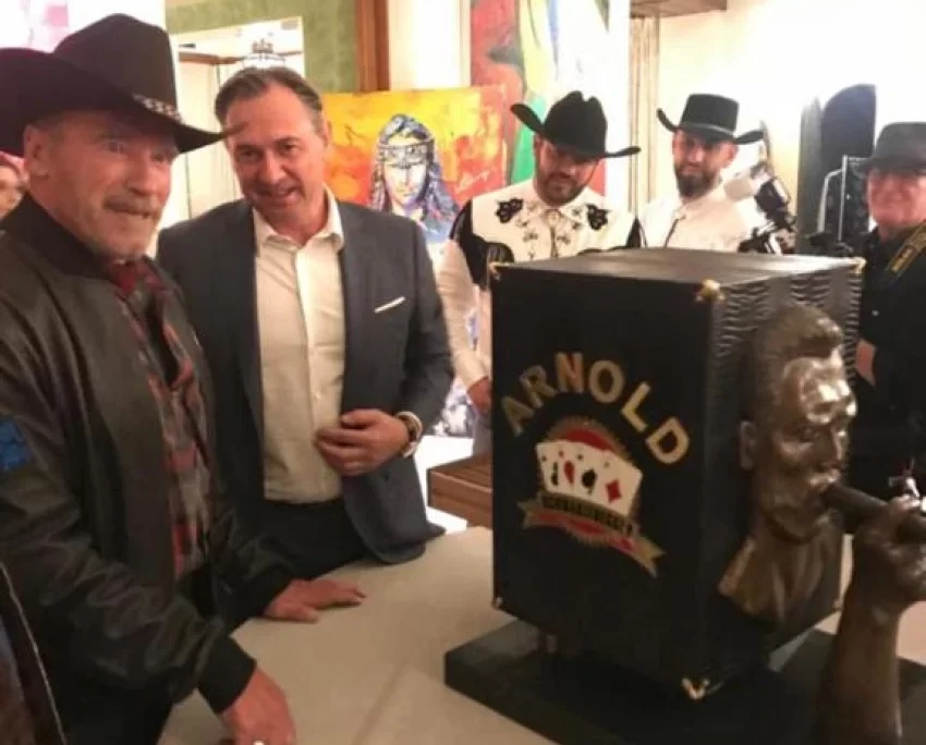 Humidor para tabacos de Arnold Schwarzenegger